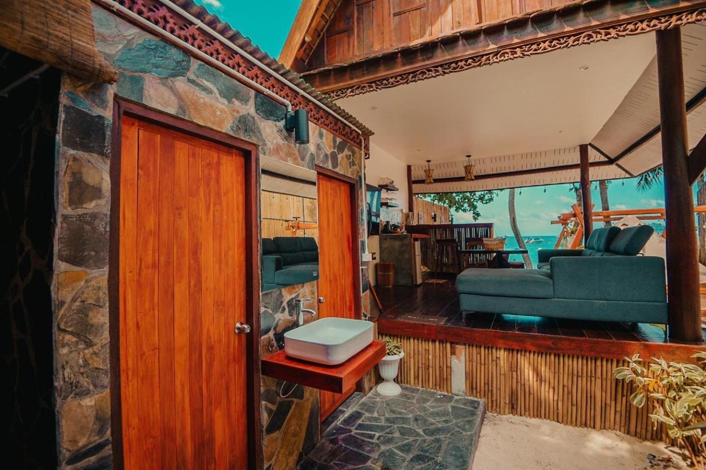 Natures Edge Beachfront Luxury Glamping Ko Tao Exterior foto